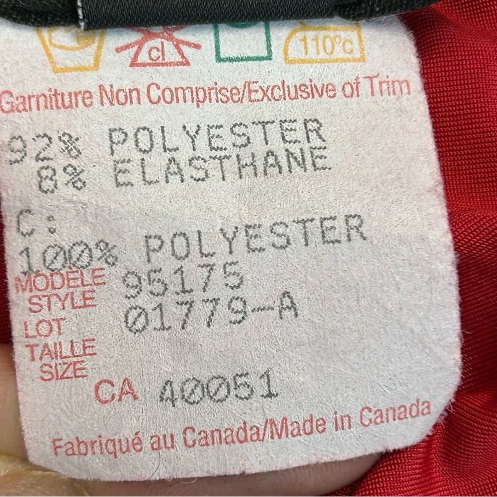 Frank Lyman red CrissCross-Front ruched jersey midi Dress Sz 14 open back - Picture 11 of 12